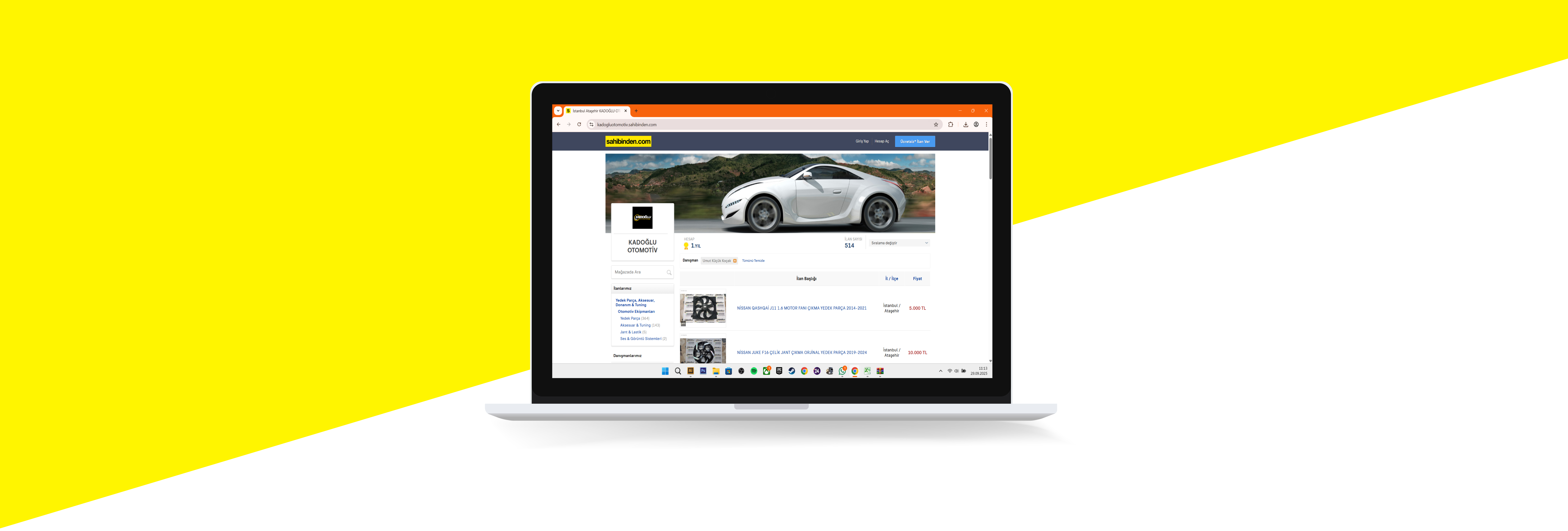 Sahibinden.com İlanlarımıza Göz Atabilirsiniz!